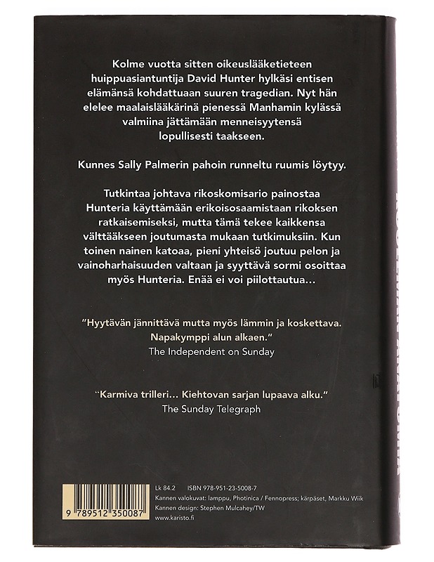Kuoleman anatomia - Beckett, Simon - Jännitys ja dekkarit - 10105390757 - 1