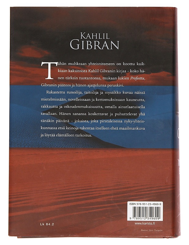 Mestarin sanoja - Kahlil Gibran - Runot ja näytelmät - 10105390772 - 1