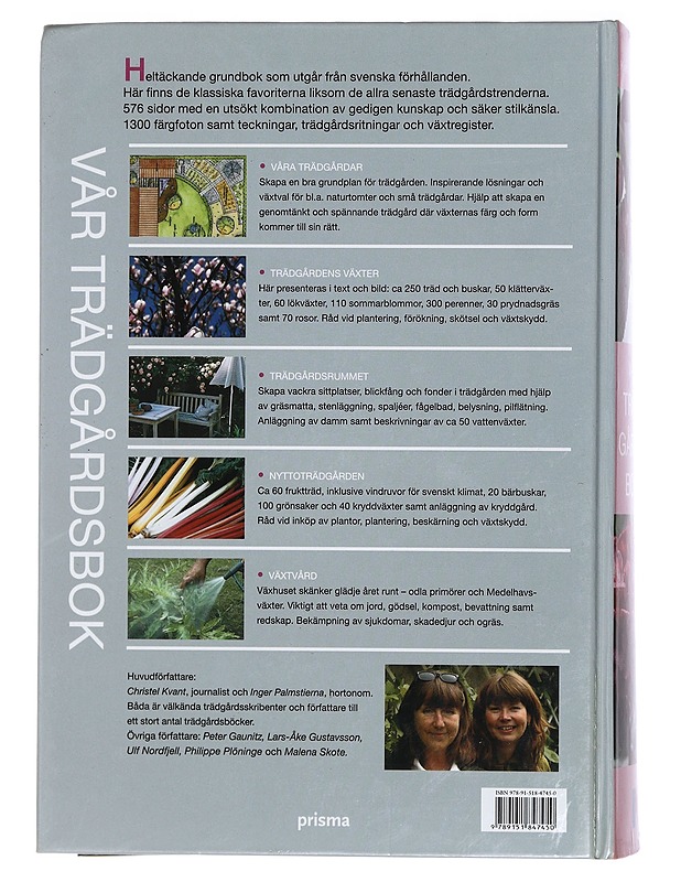 Vår trädgårdsbok - Kvant, Christel - Tietokirjat ja oppaat - 10105390796 - 1