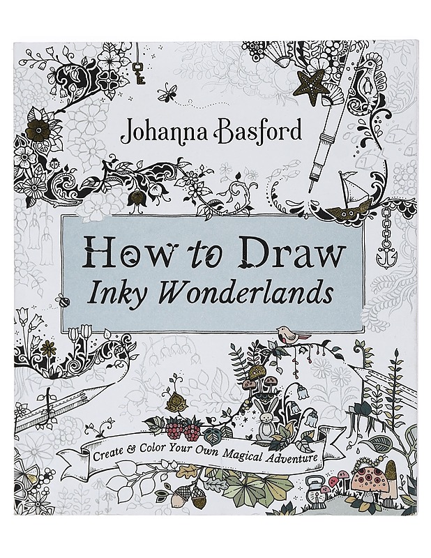 Woe ti draw inky wonderlands - Johanna Basford - Taide- ja kulttuurikirjat - 10105390826 - 0