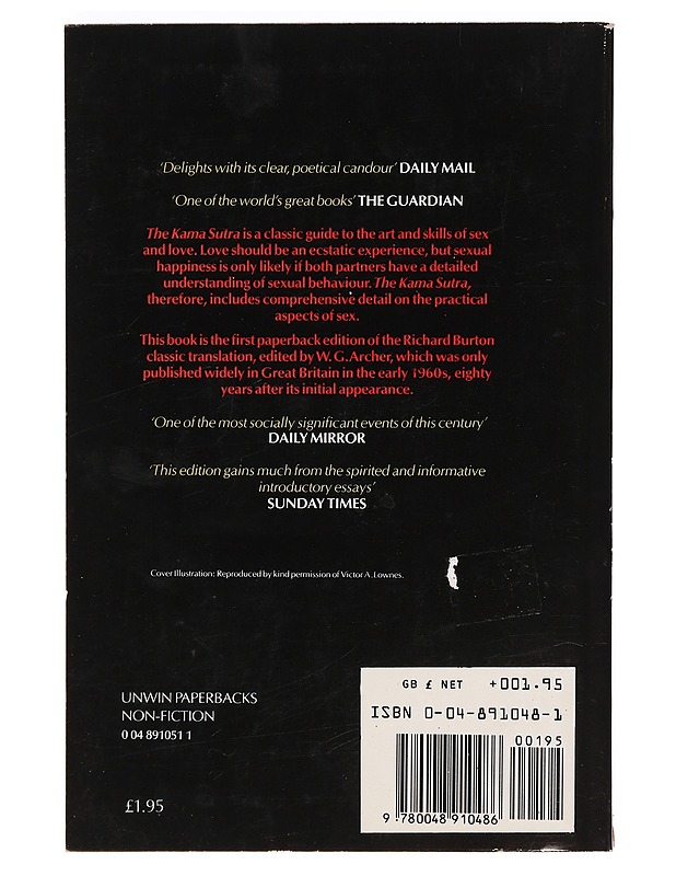 The Kama Sutra: The Richard Burton classic translation - Tietokirjat ja oppaat - 10105390855 - 1