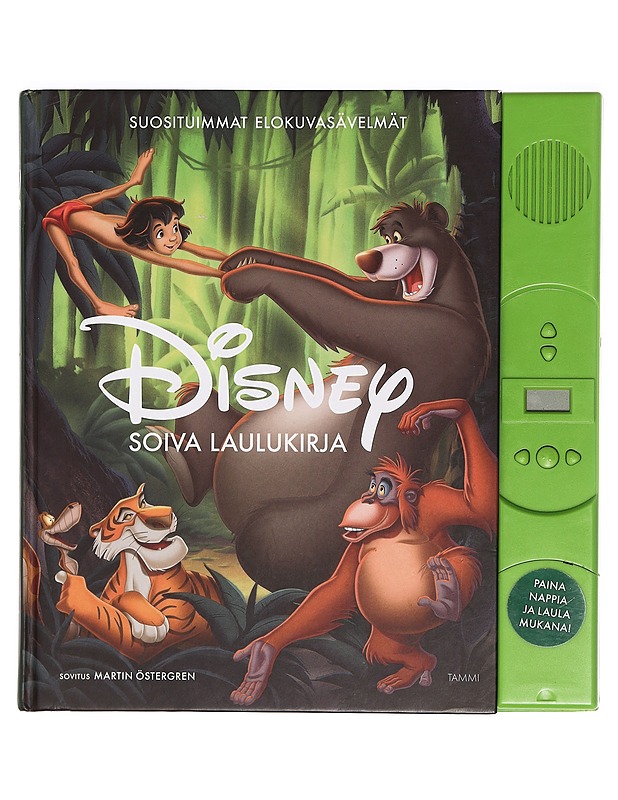 Disney : soiva laulukirja : suosituimmat elokuvasävelmät - Östergren, Martin - Lastenkirjat - 10105390895 - 0