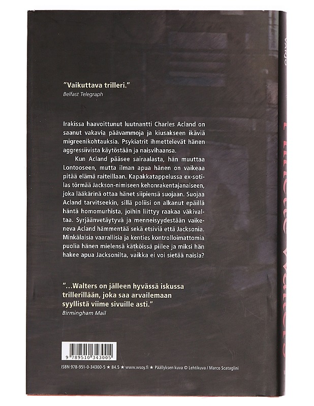 Kameleontin varjo - Walters, Minette - Romaanit ja novellit - 10105390960 - 1