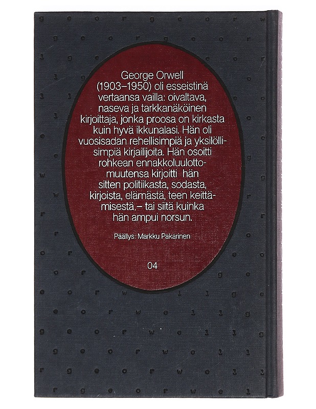 Kun ammun norsun ja muita esseitä - George Orwell - Romaanit ja novellit - 10105390966 - 1