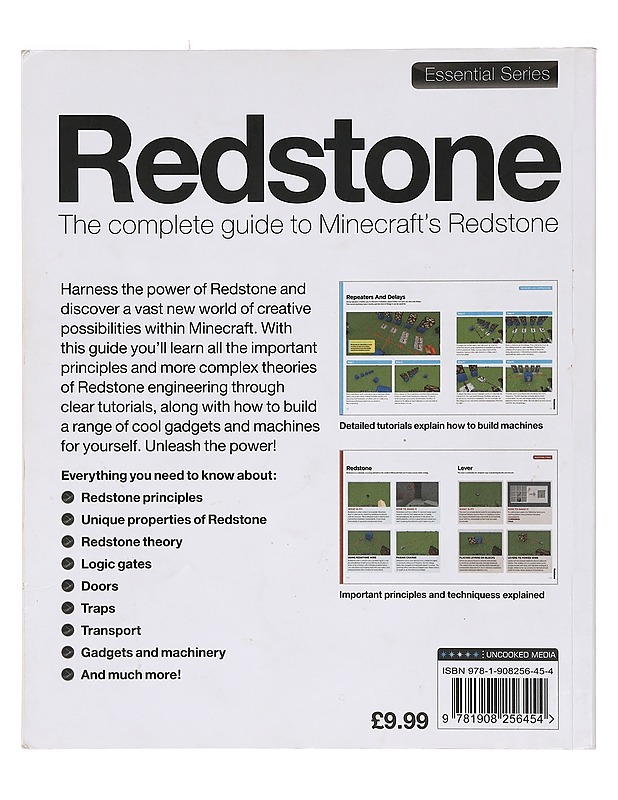 Redstone - The Complete Guide To Minecraft's Redstone - Tietokirjat ja oppaat - 10105391046 - 1