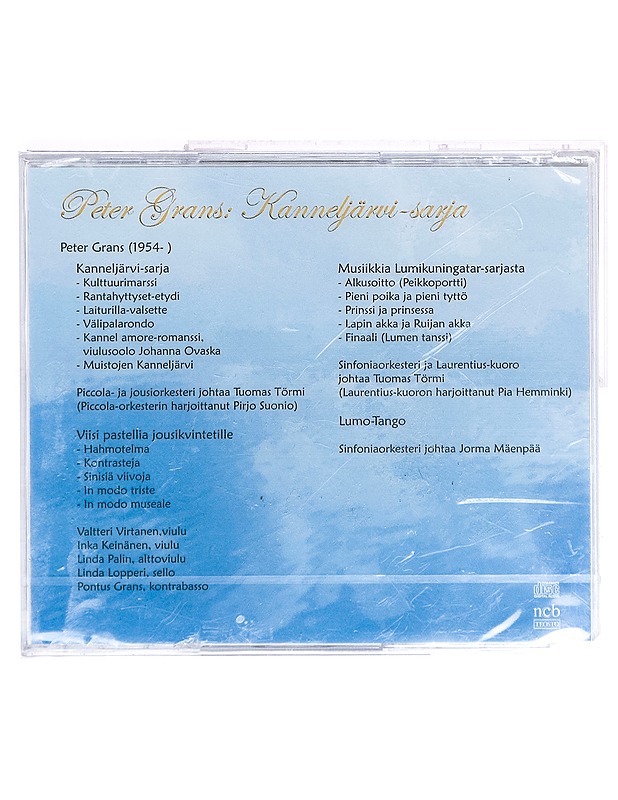 Peter Grans - Kanneljärvi-sarja-CD - CD-levyt - 10105391059 - 1