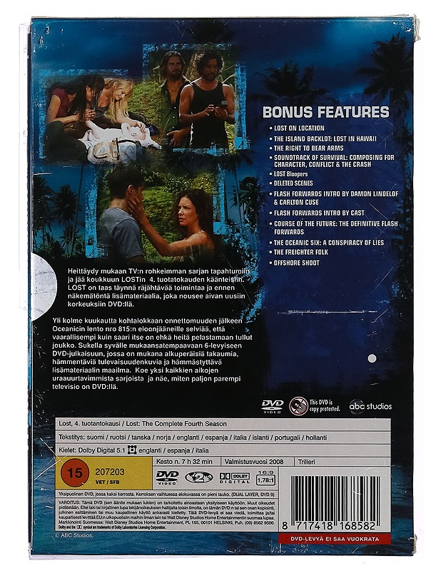 Lost, 4. tuotantokausi - DVD - DVD-elokuvat - 10105391061 - 1