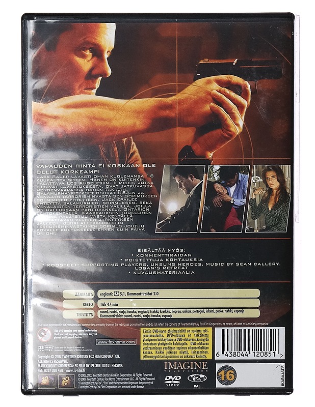 24: 5. tuotantokausi - DVD - DVD-elokuvat - 10105391068 - 1