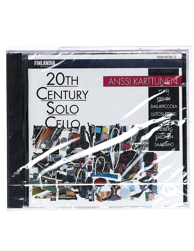 Anssi karttunen - 20th century solo cello - CD - CD-levyt - 10105391069 - 0