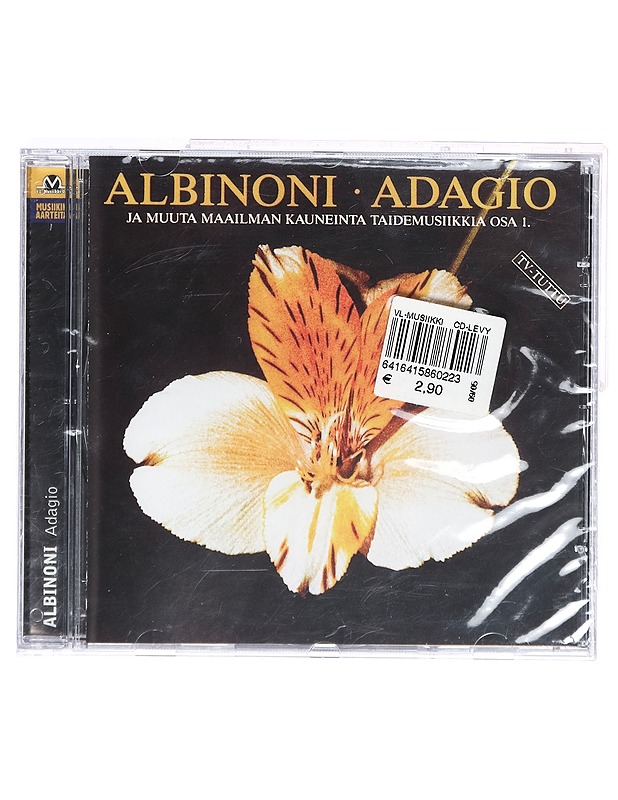 Eri Esittäjiä - Albinoni Adagio ja Muuta Maailman kauneinta Taidemusiikkia osa 1 - CD - CD-levyt - 10105391135 - 0