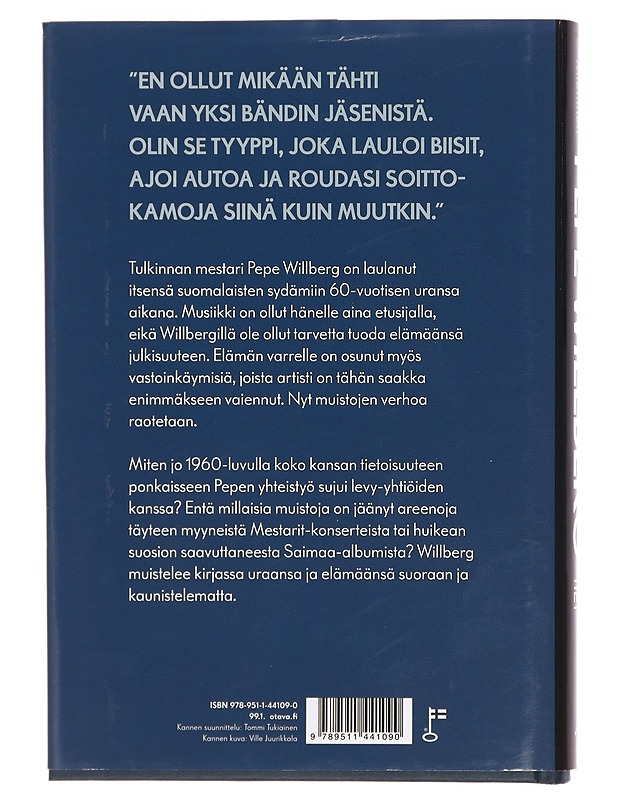 Pepe Willberg : muuttuvat tiet - Miettinen, Sauli - Elämäkerrat ja muistelmat - 10105391175 - 1