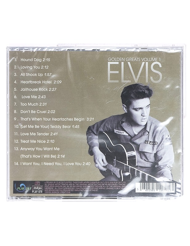 Elvis - Golden Greats Volume 1 - CD - CD-levyt - 10105391197 - 1