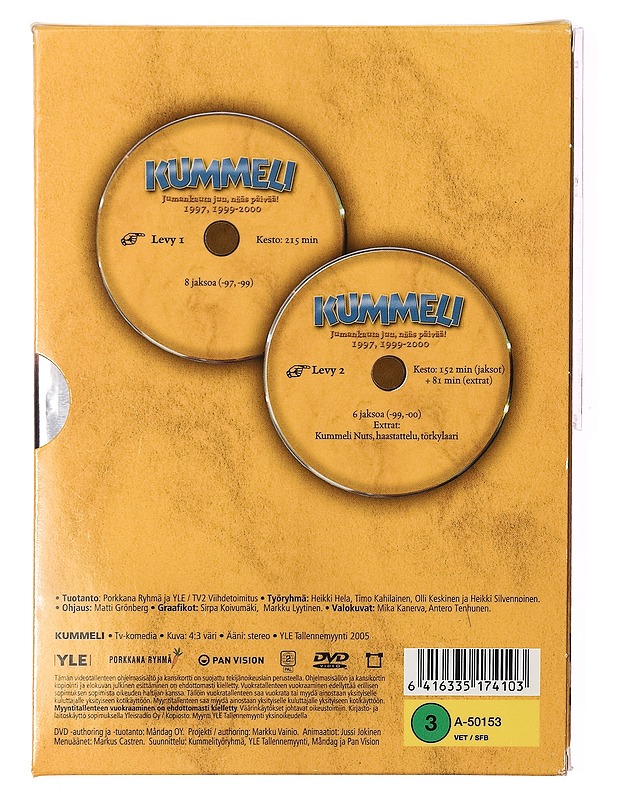 Kummeli: Jumankauta juu, nääs päivää! 1997, 1999-2000 - DVD - DVD-elokuvat - 10105391195 - 1