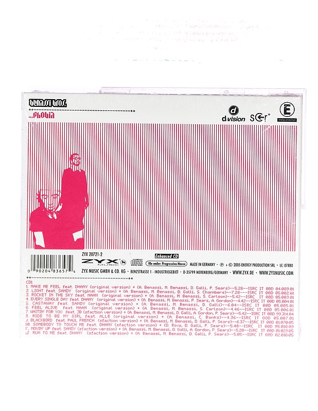 Benassi Bros - Phobia - CD - CD-levyt - 10105391217 - 1