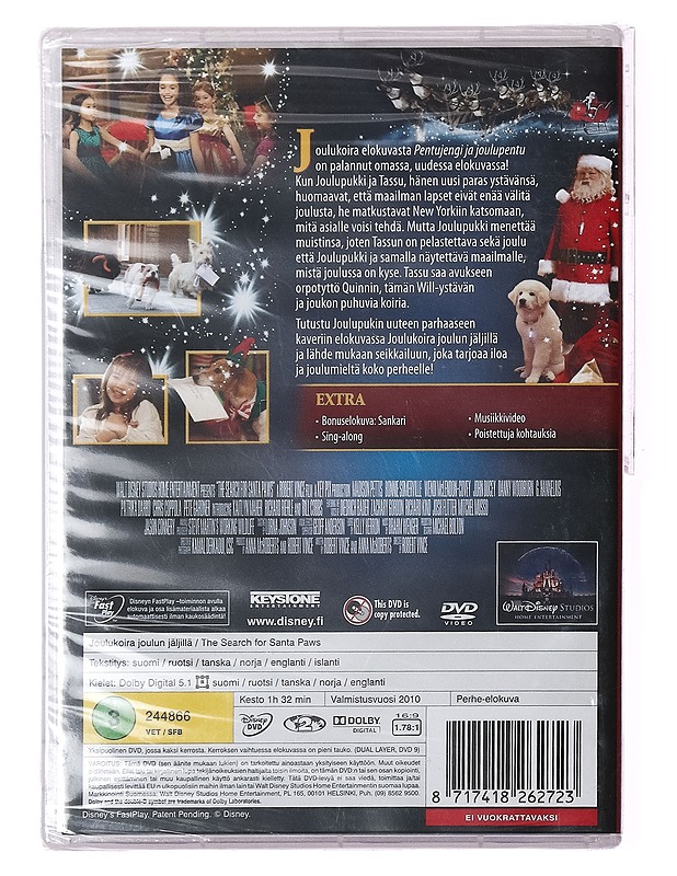 Joulukoira joulun jäljillä - DVD - DVD-elokuvat - 10105391212 - 1