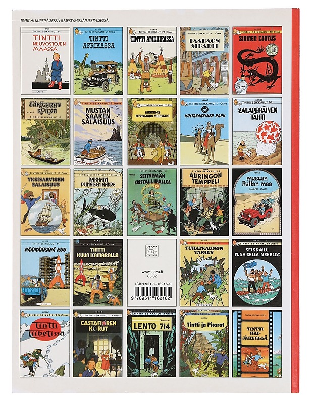 Mustan kullan maa - Hergé - Sarjakuvat - 10105391218 - 1