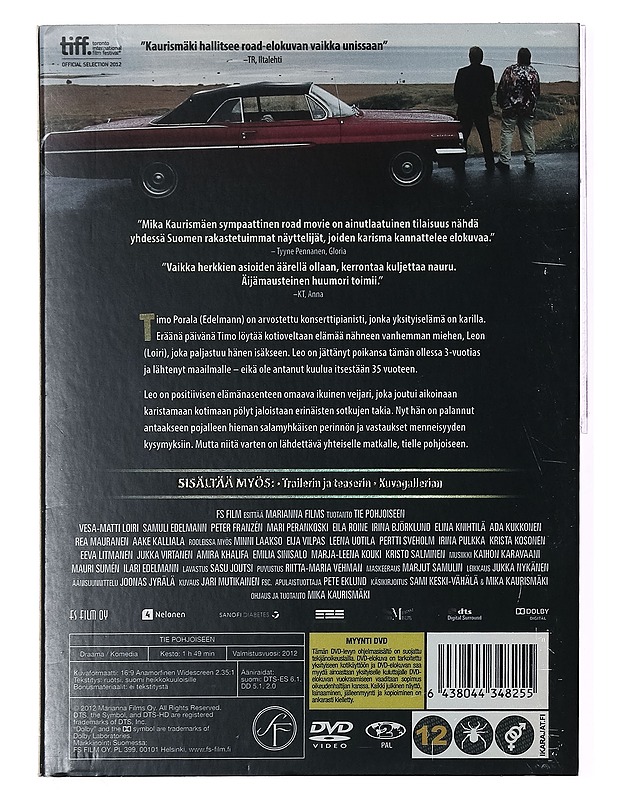 Tie pohjoiseen - DVD - DVD-elokuvat - 10105391226 - 1