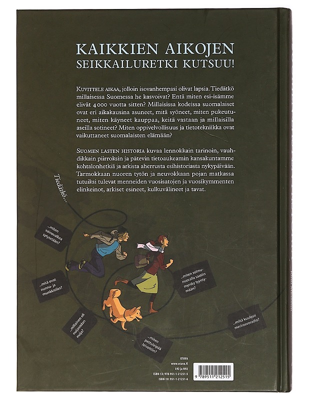 Suomen lasten historia - Kaakinen, Jussi - Lastenkirjat - 10105391227 - 1