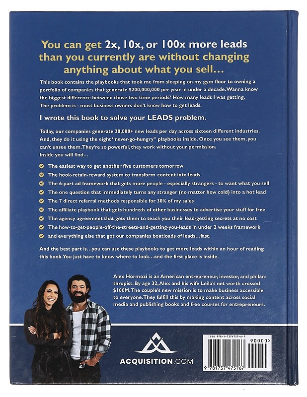 $100M Leads: How to Get Strangers To Want To Buy Your Stuff -Hormozi, Alex - Tietokirjat ja oppaat - 10105391251 - 1