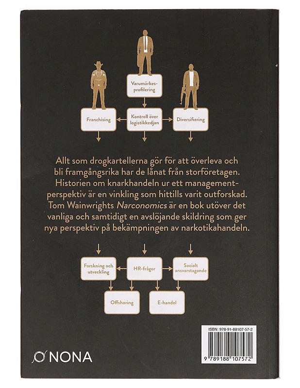 Narconomics : konsten att driva en drogkartell - Wainwright, Tom - Historiakirjat - 10105391248 - 1