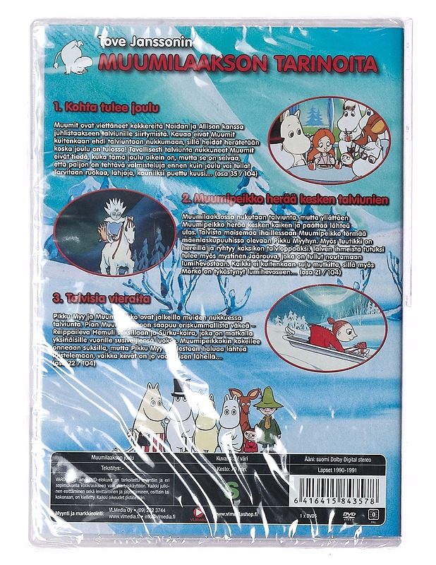 Muumi: Muumilaakson joulu - DVD - DVD-elokuvat - 10105391263 - 1