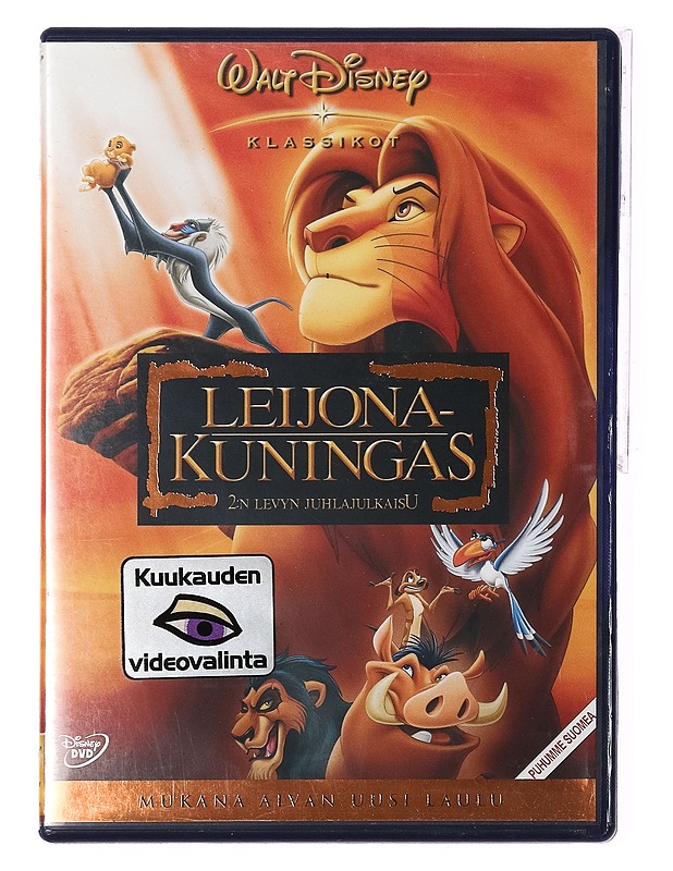Leijonakuningas - DVD - DVD-elokuvat - 10105391272 - 0