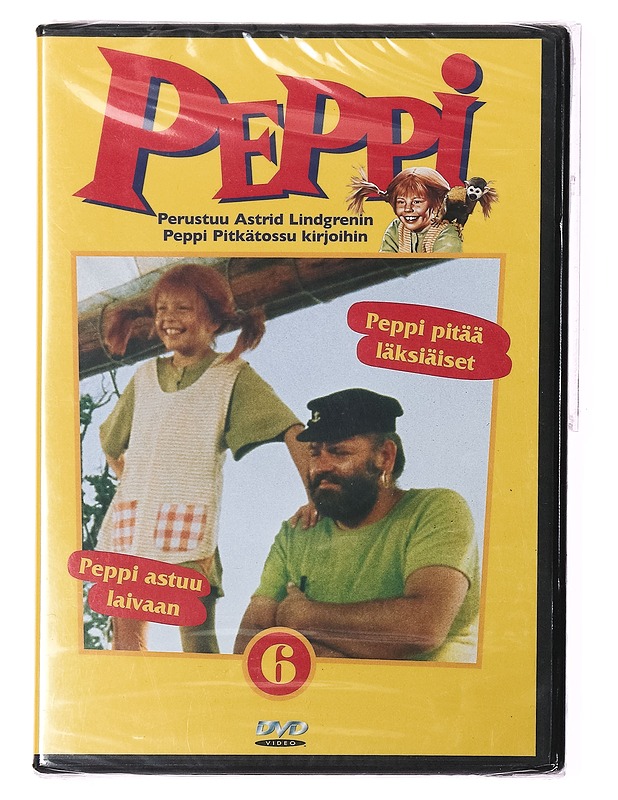 Peppi Pitkätossu TV-sarja 6 - DVD - DVD-elokuvat - 10105391275 - 0