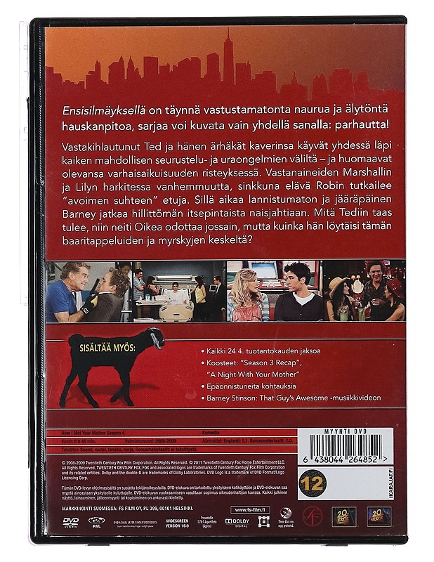 Ensisilmäyksellä: 4. tuotantokausi - DVD - DVD-elokuvat - 10105391290 - 1