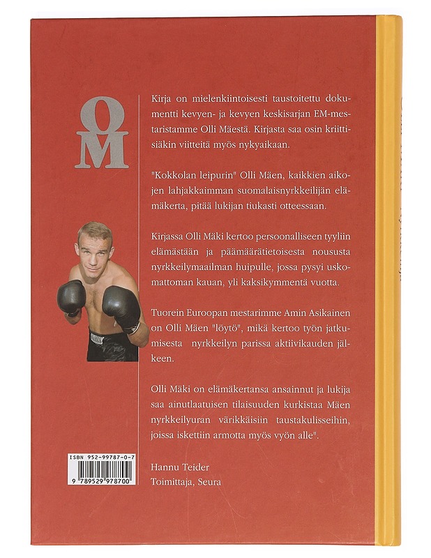 Olli Mäki nyrkkeilijä - Erkki Jänkä - Elämäkerrat ja muistelmat - 10105391303 - 1