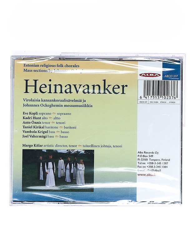 Margo Kolar & al. - Heinavanker - CD - CD-levyt - 10105391309 - 1