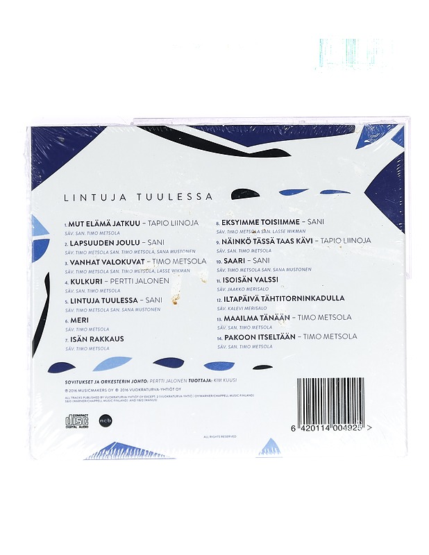 Lintuja Tuulessa - CD - CD-levyt - 10105391324 - 1