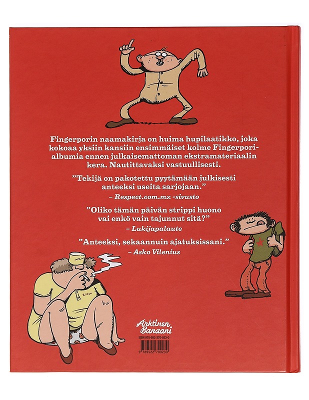 Fingerporin naamakirja - Pertti Jarla - Sarjakuvat - 10105391374 - 1