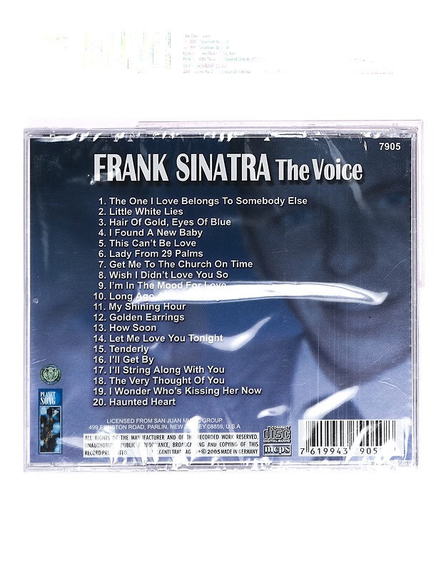 Frank Sinatra - The voice - CD - CD-levyt - 10105391387 - 1