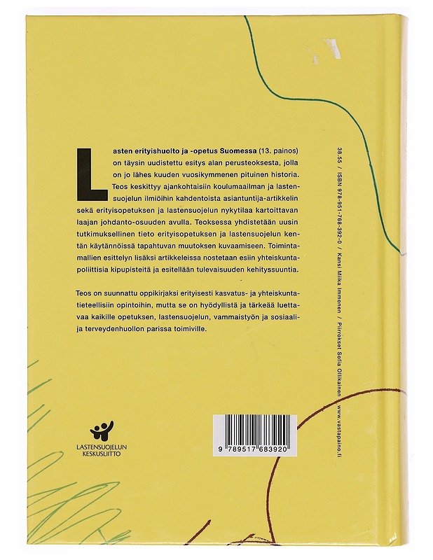 Lasten erityishuolto ja -opetus Suomessa - Jahnukainen, Markku - Tietokirjat ja oppaat - 10105391386 - 1