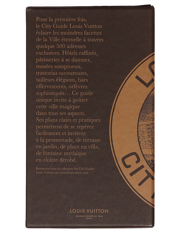 Louis Vuitton : City Guide 2010 ; Rome - Couverture souple - Louis Vuitton - Tietokirjat ja oppaat - 10105391390 - 1