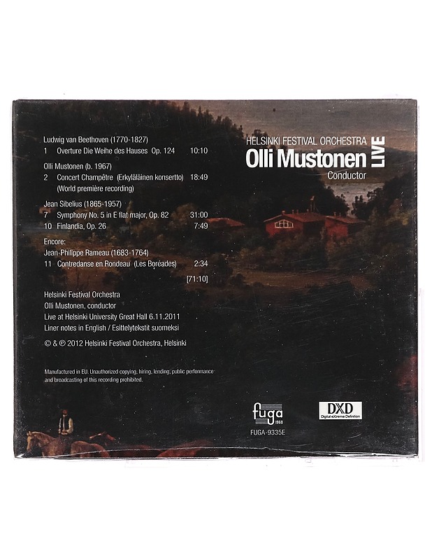 Helsinki Festival Orchestra - Olli Mustonen Live - CD - CD-levyt - 10105391394 - 1