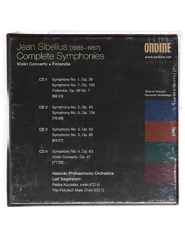 Sibelius - Complete Symphonies - CD - CD-levyt - 10105391405 - 1