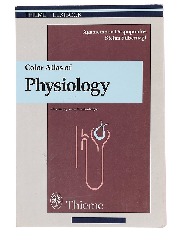 Color atlas of physiology - Agamemnon Despopoulos, Stefan Silbernagl - Tietokirjat ja oppaat - 10105391415 - 0