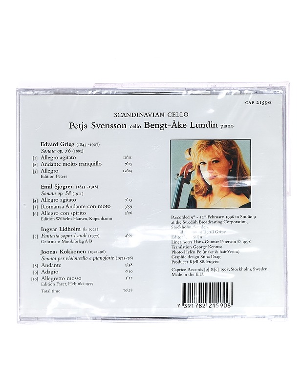Petja Svenson - Scandinavian Cello - CD - CD-levyt - 10105391416 - 1