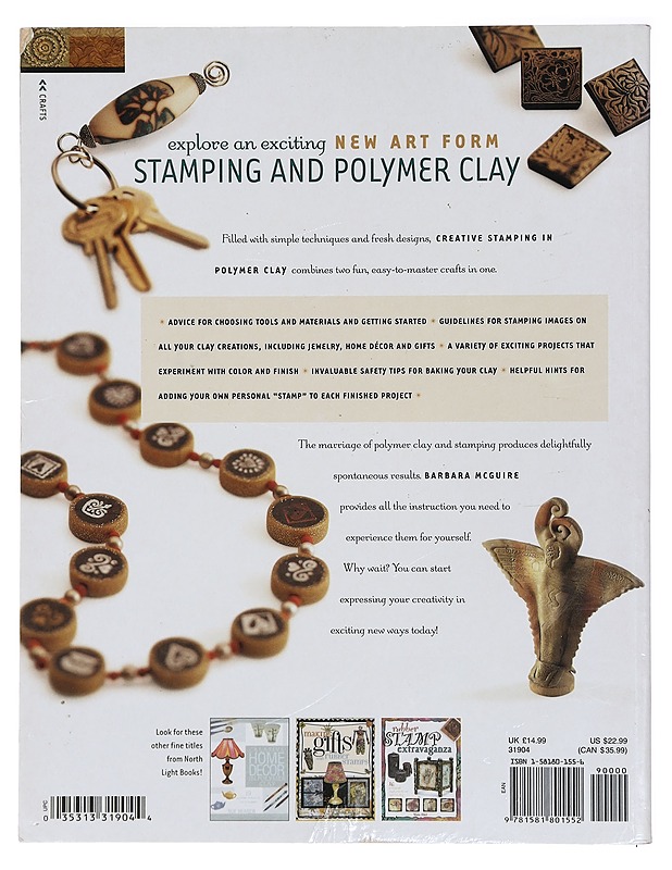 Creative stamping in polymer clay - Barbara McGuire - Käsityökirjat - 10105391434 - 1