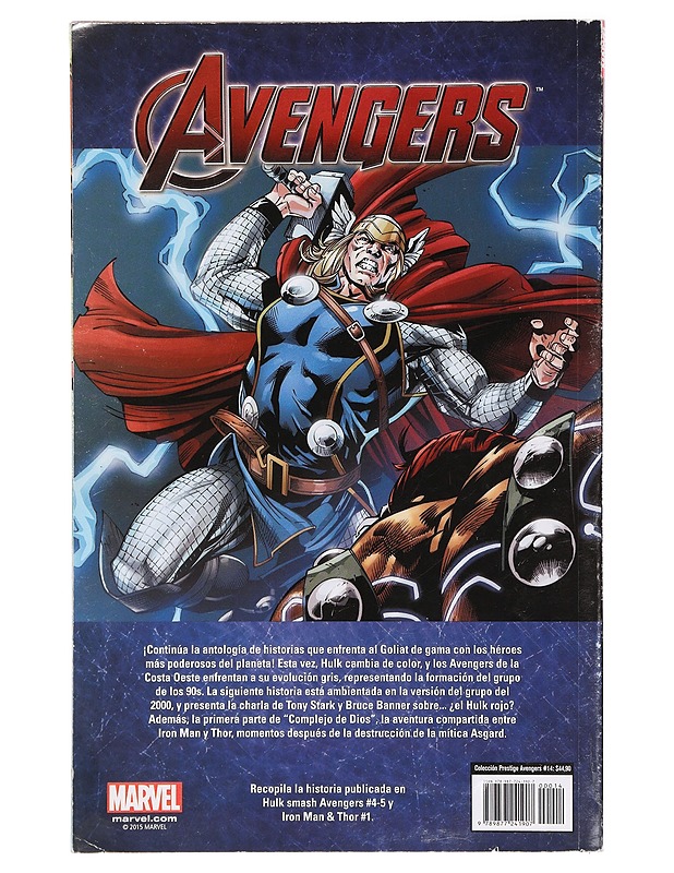 Marvel: Avengers: Hulk aplasta a los Avengers, 14/2015 - Sarjakuvat - 10105391449 - 1