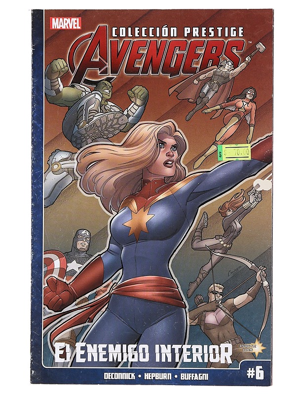 Marvel: Avengers: El enemigo interior 6/2015 - Sarjakuvat - 10105391453 - 0