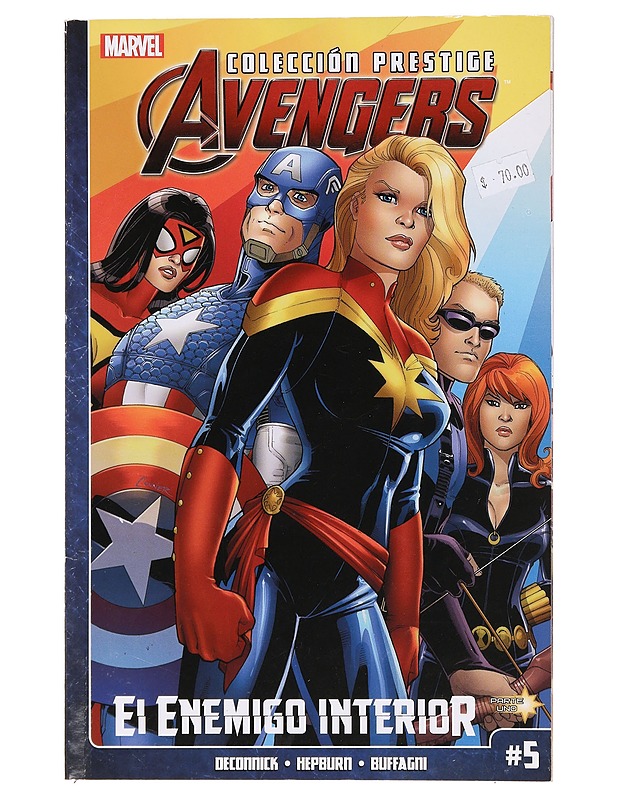 Marvel: Avengers: El enemigo interior 5/2015 - Sarjakuvat - 10105391458 - 0