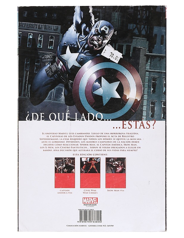 Marvel: Guerra Civil 12/2016 - Sarjakuvat - 10105391499 - 1