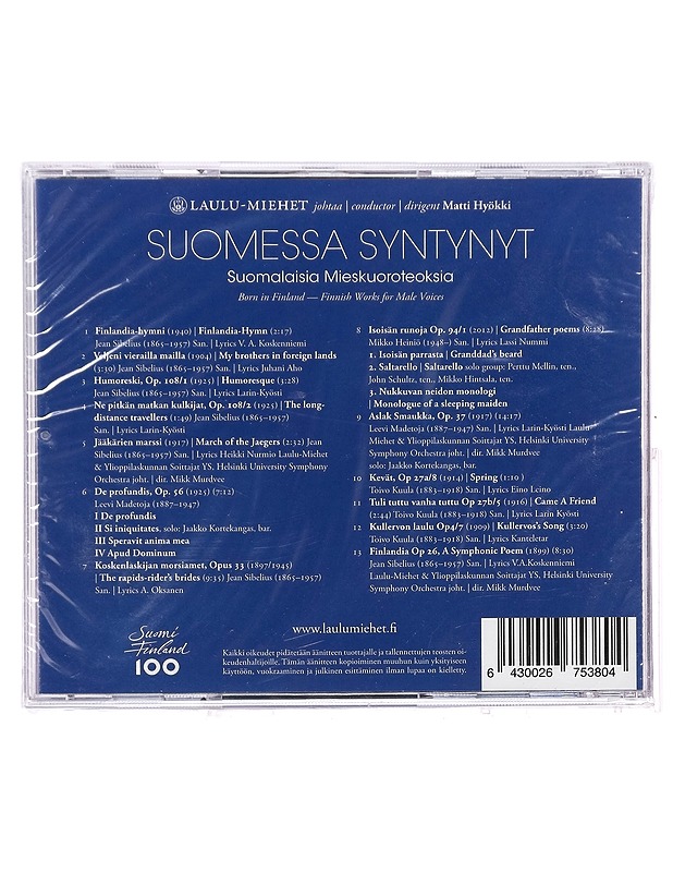 Suomessa Syntynyt - CD - CD-levyt - 10105391500 - 1