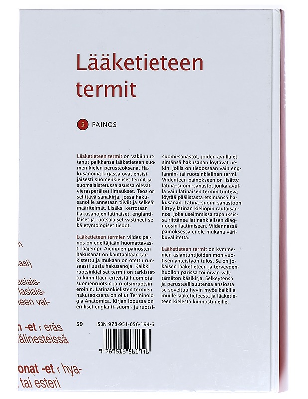 Lääketieteen termit : Duodecimin selittävä suursanakirja - Alho, Antti - Tietokirjat ja oppaat - 10105391528 - 1