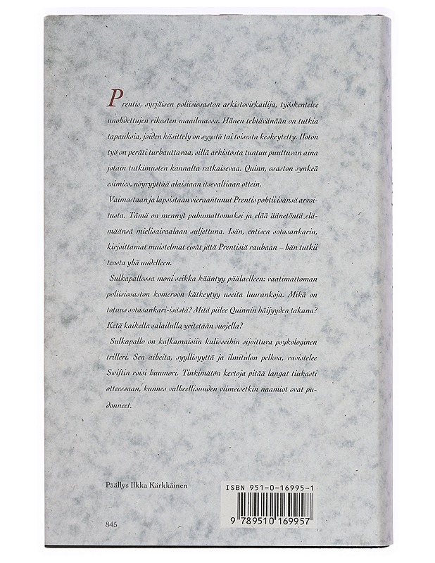 Sulkapallo - Swift, Graham - Romaanit ja novellit - 10105391551 - 1