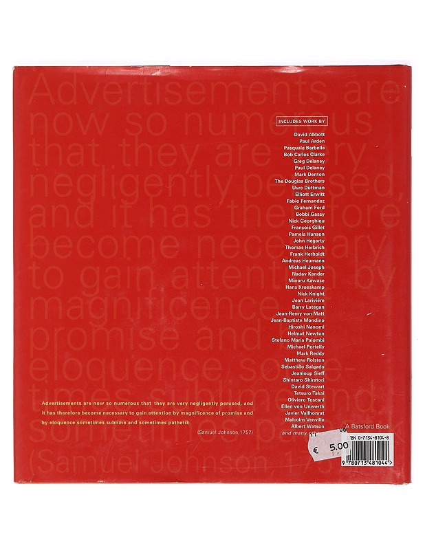 Best ads: Fantasy in advertising - Dave Saunders - Taide- ja kulttuurikirjat - 10105391556 - 1