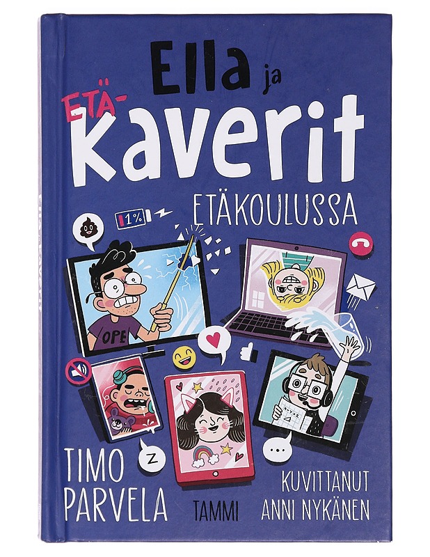 Ella ja kaverit etäkoulussa - Parvela, Timo - Lastenkirjat - 10105391561 - 0