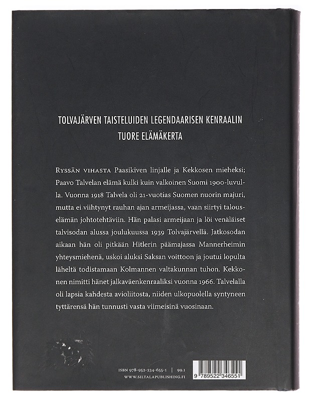 Paavo Talvelan elämä : kertomus - Antti Tuuri - Elämäkerrat ja muistelmat - 10105391564 - 1